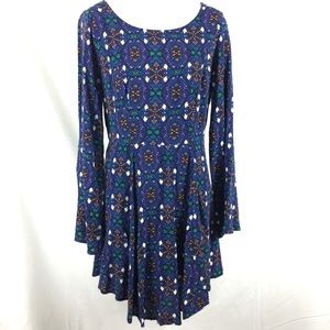 Aina Be Francesca’s Dress Long Sleeve Boho - M